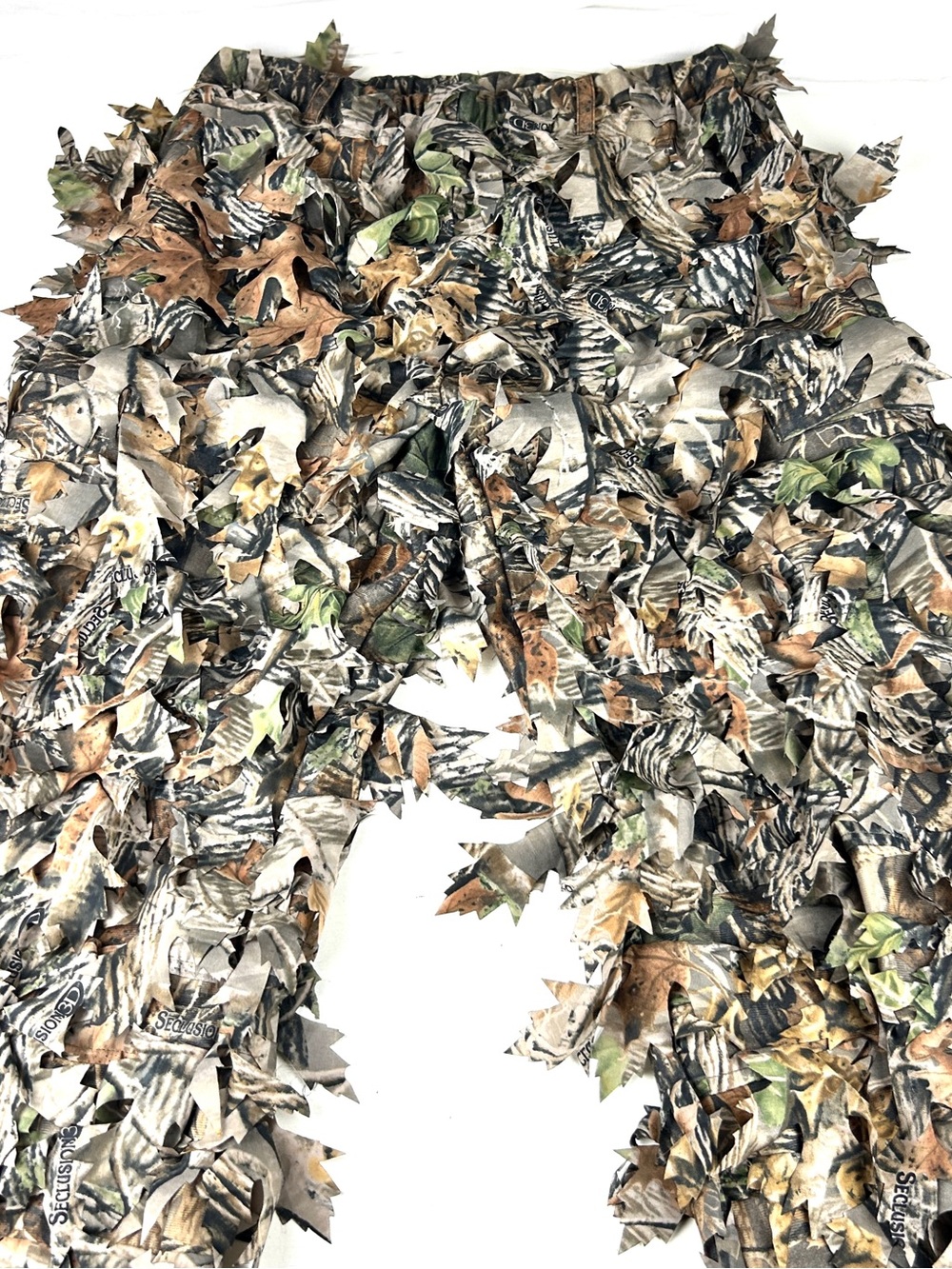 Cabelas Men's Ghillie Pants Leafy Camo Hunting 3D Evo - Adult Size M - 30x30